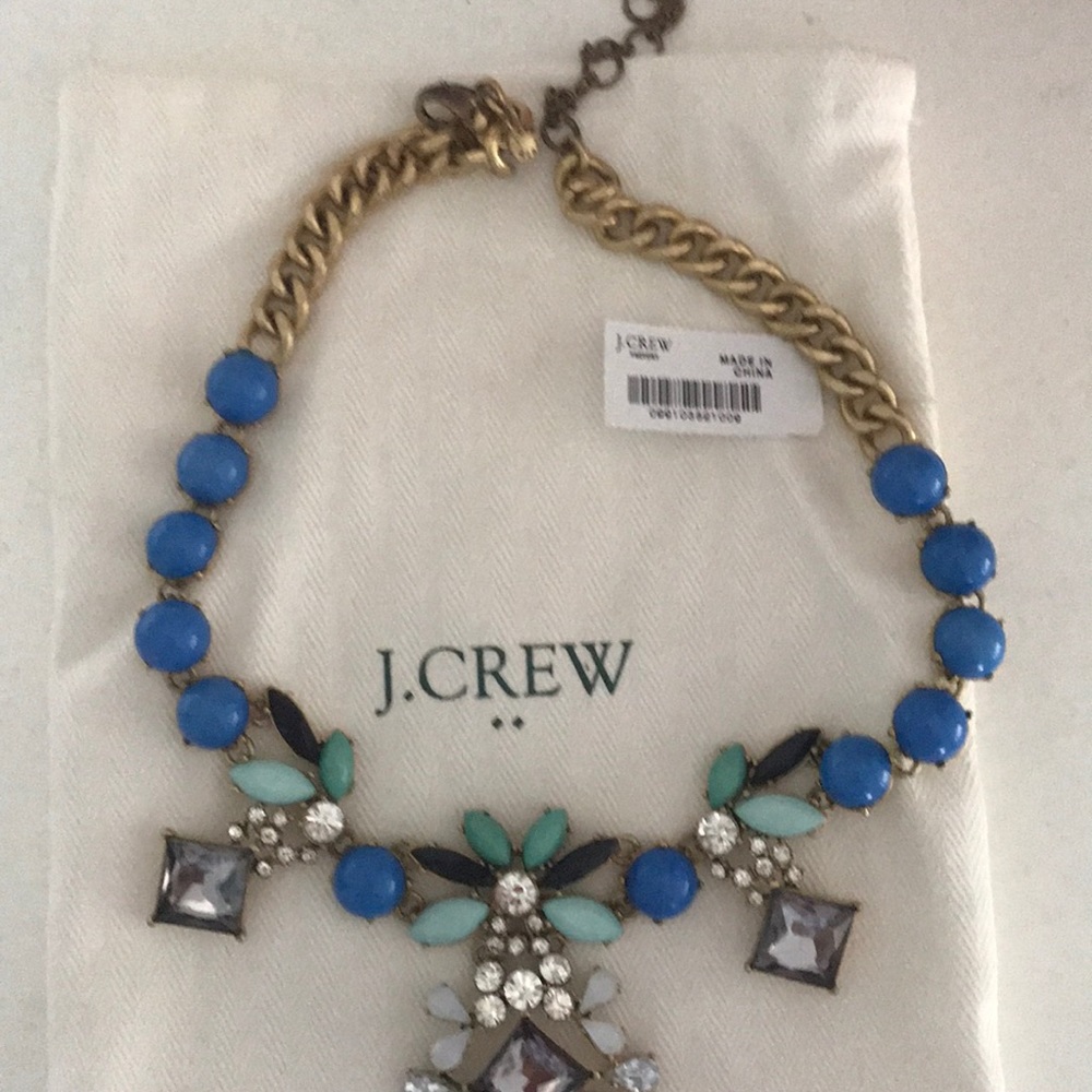 J crew necklace never worn